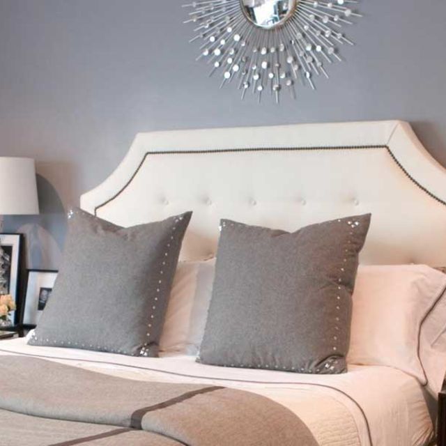 Кровать с мягким изголовьем — тенденции в оформлении стильной спальни