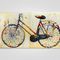 Настенный декор «Велосипед» из двух частей в  стиле арт-деко
