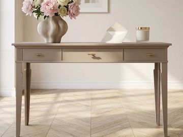 Стол письменный M 7-02 жемчужно-серый