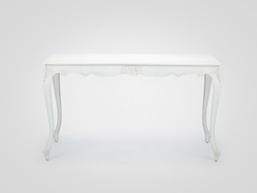 Стол обеденный «Августин» прямоугольный в стиле прованс белого цвета